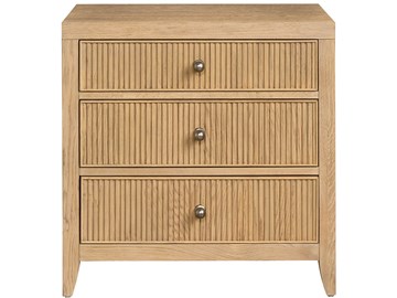 Carmen Three Drawer Nightstand thumbnail