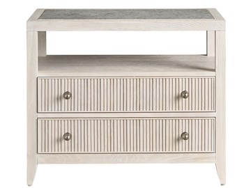Carmen Two Drawer Nightstand thumbnail
