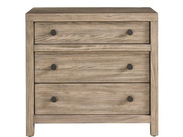 Boulder Three Drawer Nightstand thumbnail